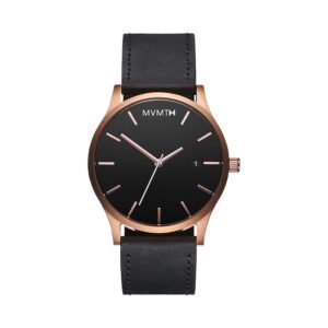 Men’s Leather Strap Watch